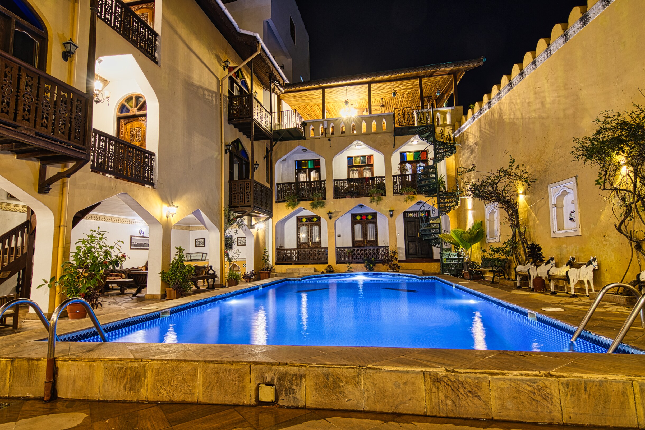 Muscat landmark architecture in Oman