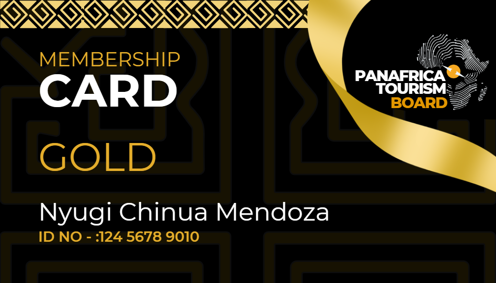 Gold individual membership card for Nyugi Chinua Mendoza